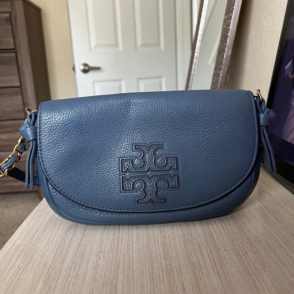 Tory Burch Handbags - Navy blue purse